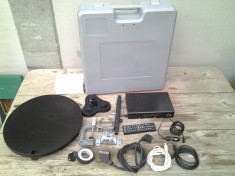 Kit portabil tv, Decodor, Antena TV, camping, camion, T.I.R foto