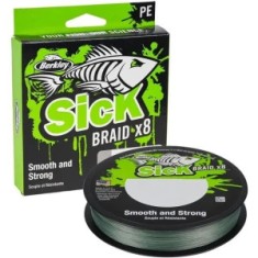 Fir Textil Berkley Sick Braid, Moss Green, 150m, 0.29mm, 26.4kg foto