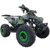 Atv 125cc Mini Rocket Warrior Deluxe 8&quot; automat 4T benzina verde camo