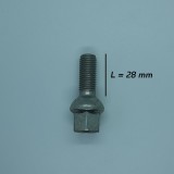 Prezon janta aliaj M12x1.5 28 mm pentru Mercedes