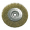 Perie sarma de alama Proline, 75 mm, tip circular cu orificiu