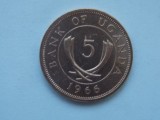 5 CENTS 1966 UGANDA