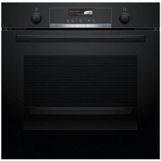 Cuptor incorporabil Bosch HBG539BB6, Electric, Multifunctional, 13 functii, 40 de programe automate, Grill, EcoClean Direct , 71 L, Clasa A, Negru