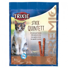 Trixie Recompense Pentru Pisici, Premio Stick Quintett, Miel Si Curcan, 5 x 5