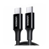 CABLU alimentare si date Ugreen, &quot;US300&quot;, Fast Charging Data Cable pt. smartphone, USB Type-C la USB Type-C, 100W, 1.5m, negru &quot;20528&quot; (timbru verde 0