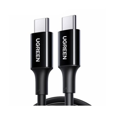 CABLU alimentare si date Ugreen, &amp;quot;US300&amp;quot;, Fast Charging Data Cable pt. smartphone, USB Type-C la USB Type-C, 100W, 1.5m, negru &amp;quot;20528&amp;quot; (timbru verde 0 foto