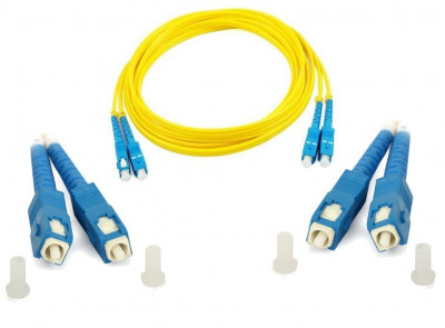 Cablu optic dublu, SC/PC - SC/PC, lungime 3m - 127882 foto