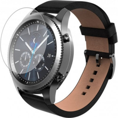 Folie de protectie iUni pentru Smartwatch Samsung Gear S3 Plastic Transparent foto