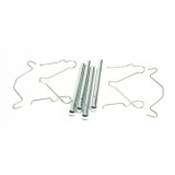 Kit reparatie placute frana fata, SRL, Kia Rio, 202006; Mazda 323 C /323 F, 323 P, 10.1998, 323 S V, , Mx-3, 05.1998, Fata; puntea fata; Sistem de