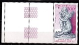 Wallis&amp;Futuna 1992, Arta, Rodin, serie neuzata, MNH