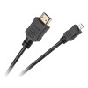 Cablu HDMI Tata A - Micro HDMI Tata D, 1.8m, Negru
