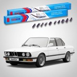 Cumpara ieftin Ștergătoare BMW Seria 5 Sedan (E28) 1981-1987 | Set Față Flat Premium &ndash; TeamCar&reg;