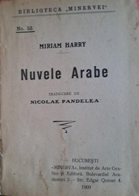 NUVELE ARABE - MIRIAM HARRY foto
