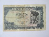 Spania 500 Pesetas 1971,bancnota din imagini