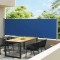 vidaXL Copertină laterală retractabilă de terasă, albastru, 140x600 cm 313371