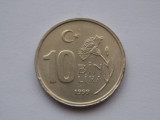 10 BIN LIRA 1999 TURCIA, Europa