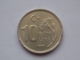 10 BIN LIRA 1999 TURCIA