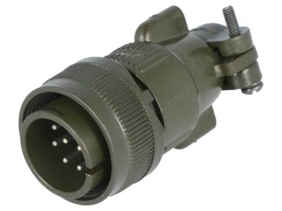 Conector Circular Aluminiu 18 MS/DS foto