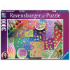 Puzzle Puzzleuri Peste Puzzleuri, 3000 Piese, Ravensburger