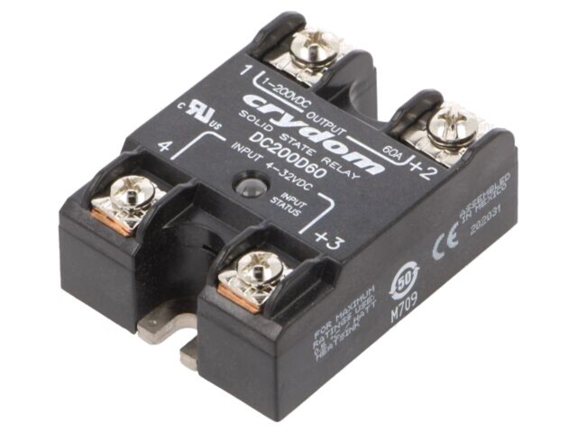 Releu semiconductor SENSATA CRYDOM DC200 60A 4-32V DC 1-200V DC