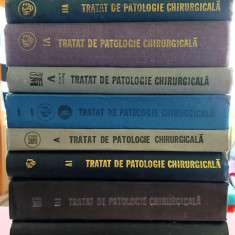 Tratat de patologie chirurgicala 8 Volume (11 carti) - Prof. E. Proca (coord.)