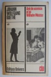 Carte Beletristica Anii de Ucenicie Wilhelm Meister Johann Wolfgang Goethe Carti Anticariat