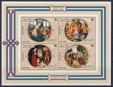 Burundi 1981 - Crăciun, Colita, PA. MNH, Nestampilat