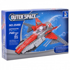 Set cuburi lego, model nava spatiala, 140 piese foto