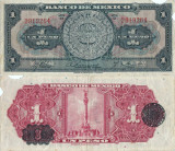 1936 , 1 peso ( P-28d ) - Mexic