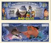 !!! SUA = FANTASY NOTE (TJ6) = DESENE ANIMATE : THE BAD GUYS - 2023 - UNC