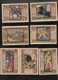 Set Notgeld 7 x 50 pf Altenburg, Europa