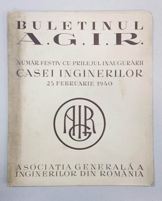 BULETINUL A.G.I.R., NUMAR FESTIV foto