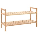 Cumpara ieftin Pantofar din lemn solid de nuc, 69 x 26 x 40 cm