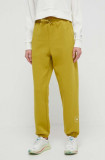Cumpara ieftin Adidas by Stella McCartney pantaloni de trening culoarea verde, cu imprimeu IU0863