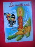 HOPCT 25120 COPII COLINDATORI -- FELICITARE CRACIUN / AN NOU -CP VECHE -IP--INTREG POSTAL - ROMANIA - CIRCULATA