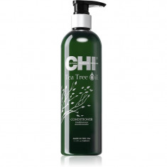 CHI Tea Tree Oil Conditioner balsam revigorant pentru par si scalp gras 340 ml