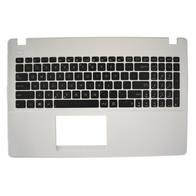 Carcasa superioara palmrest laptop Asus X551 alba foto