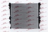 Radiator BMW Seria 7 (G70) 22-, motor: 3.0 R6 T, intrare/iesire conectare rapida; Mhev, 610x583x26, SRLine, 17115A187E4