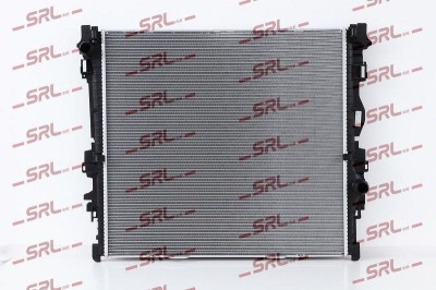 Radiator BMW Seria 7 (G70) 22-, motor: 3.0 R6 T, intrare/iesire conectare rapida; Mhev, 610x583x26, SRLine, 17115A187E4 foto