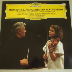 MOZART - Concerte Pentru Vioara - Vinil Deutsche Grammophon