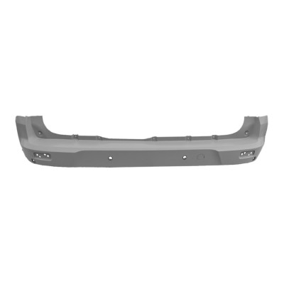 Bara spate FORD TRANSIT/TOURNEO CONNECT, 10.2018-06.2022, cu 4 gauri senzori parcare; grunduit, de vopsit, foto