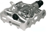 Pedale VP-X82 VPComponents, SPD, aluminiu, culoare argintiu Cod:421530240RM