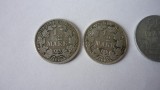 1/2 MARK 1905, 1906 ARGINT LOT 2 BUC.
