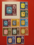 DUBAI, SPORT TOKIO - COLIȚĂ + SERIE COMPLETĂ MNH