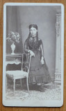 Foto Franz Duschek pe carton , secol 19 , domnisoara