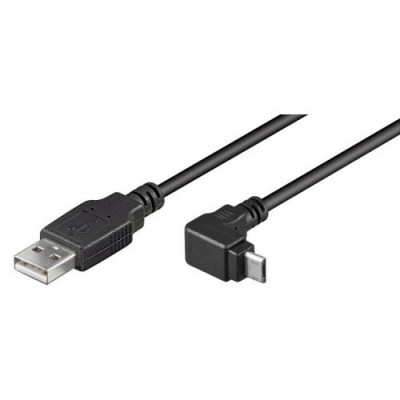 Cablu USB la 5 pini micro USB 90 1.8m Goobay foto