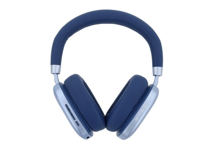 Casti Bluetooth Over-ear Tellur Shade, ANC, albastru