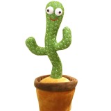 Cactus dansator Tiessa&reg;, interactiv, educativ, canta, danseaza, imita, verde