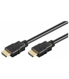 Cablu HDMI HiSpeed contacte aurite 2.5m Goobay 51827