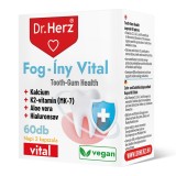 Capsule vegane pentru sanatatea dintilor si gingiilor Tooth&amp;Gum Vital Dr Herz 60 buc